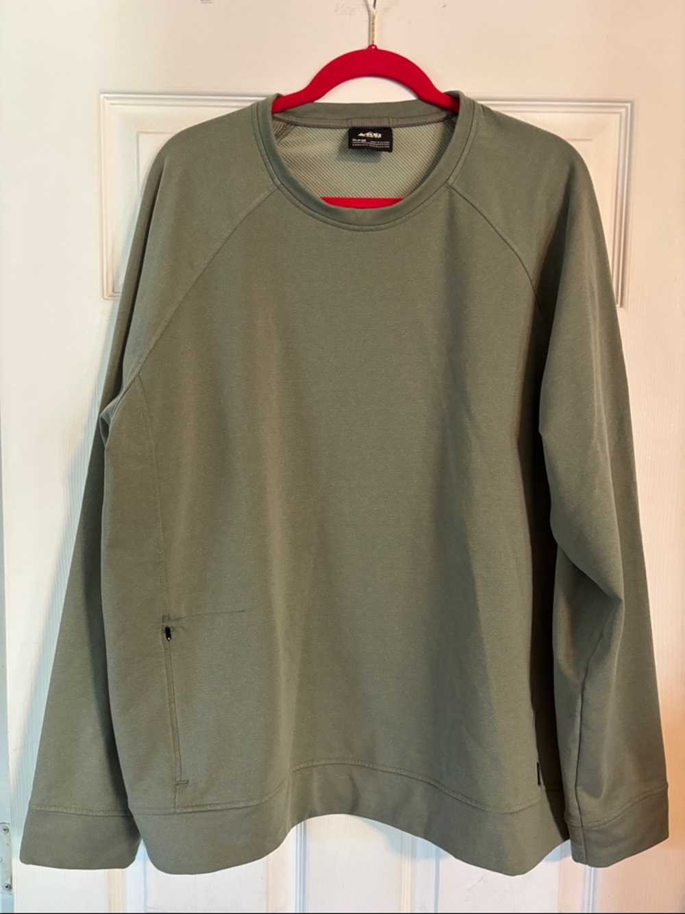 REI CampingMen's Sage Green Crewneck Pullover SZ XL